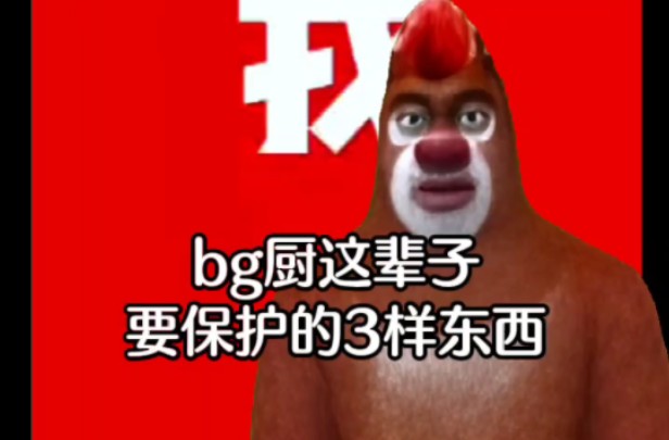 bg姐这辈子要保护的三样东西♬哔哩哔哩bilibili