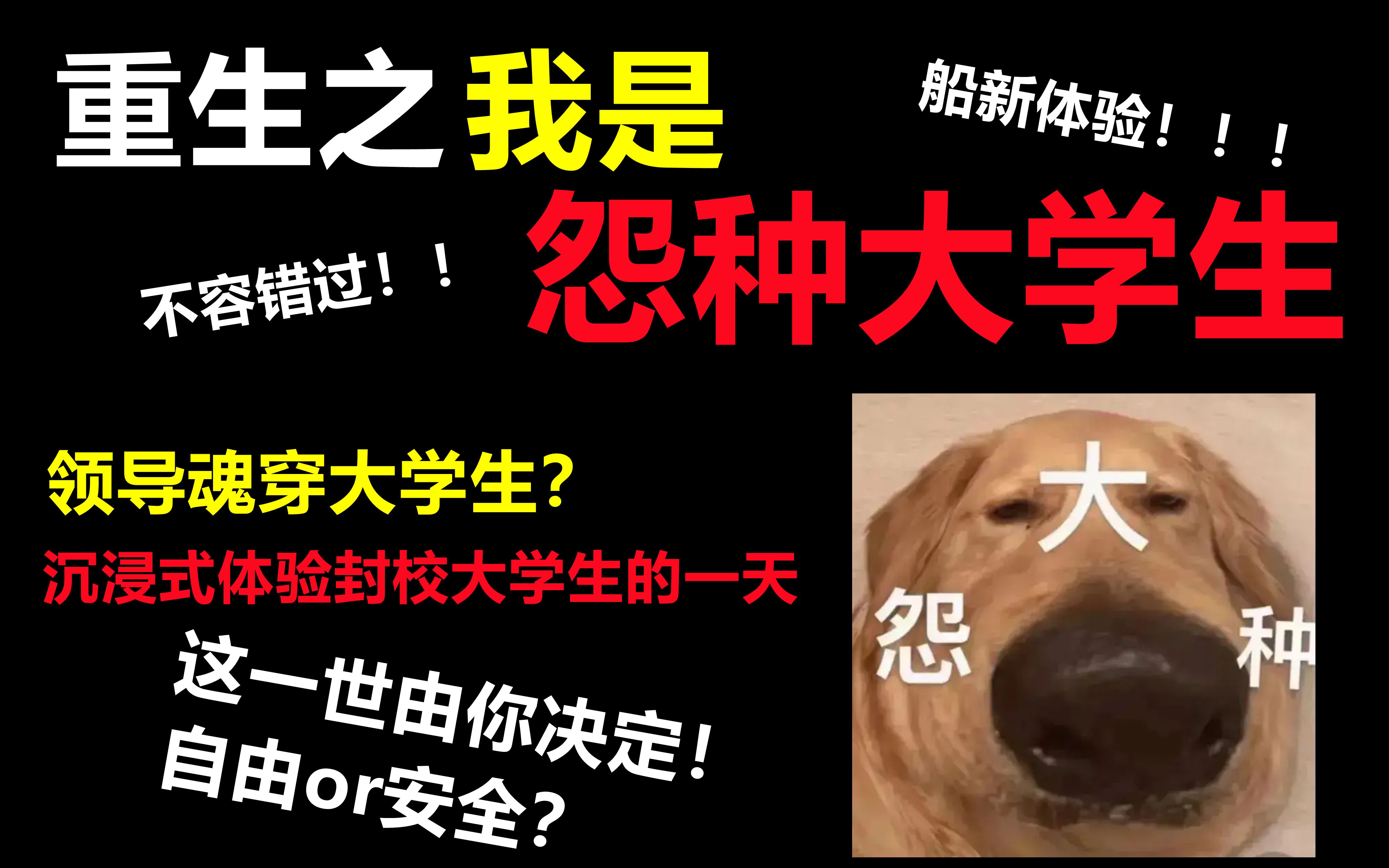 [图]【期末作业】重 生 之 我 是 怨 种 大 学 生