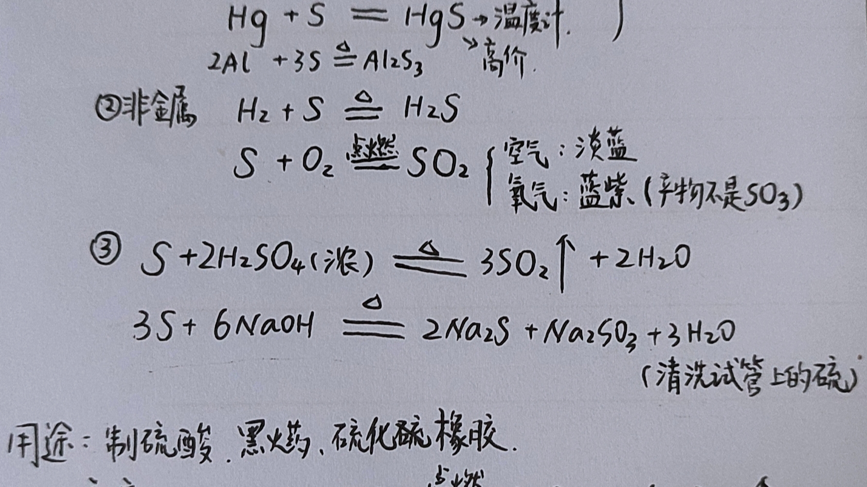 24化学满分选手带你梳理高中有关硫的全部考点(笔记版)哔哩哔哩bilibili