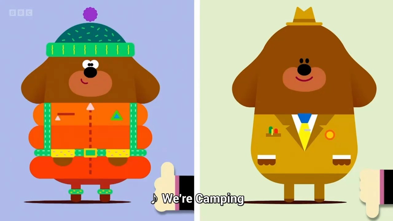 英语启蒙动画hey duggee嗨!道奇 全5季206集 60集英语儿歌 24