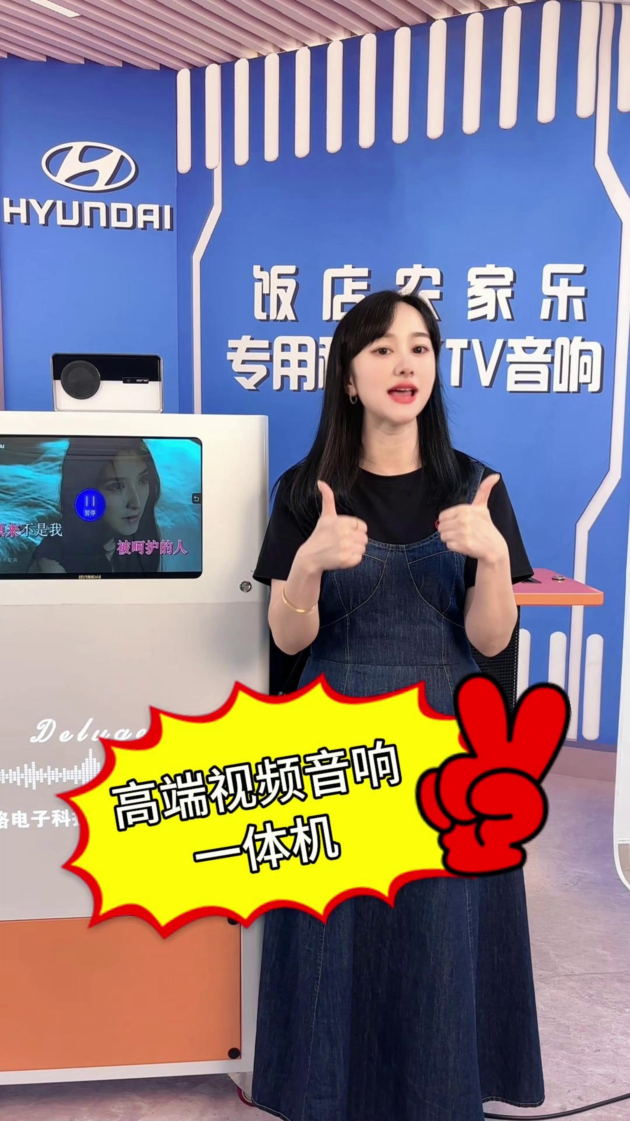 视频音响一体机,户内户外唱歌神器