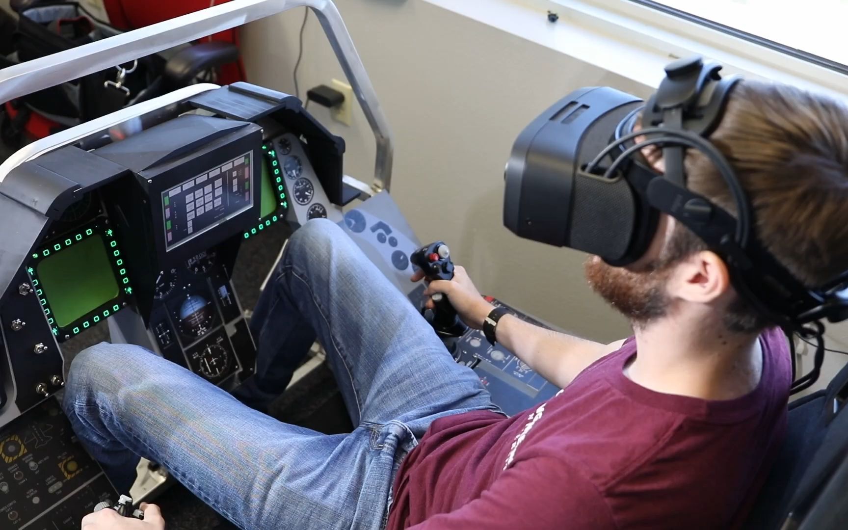 扩展现实军事飞行模拟器 (varjo  虚幻引擎 难以置信的创造力)