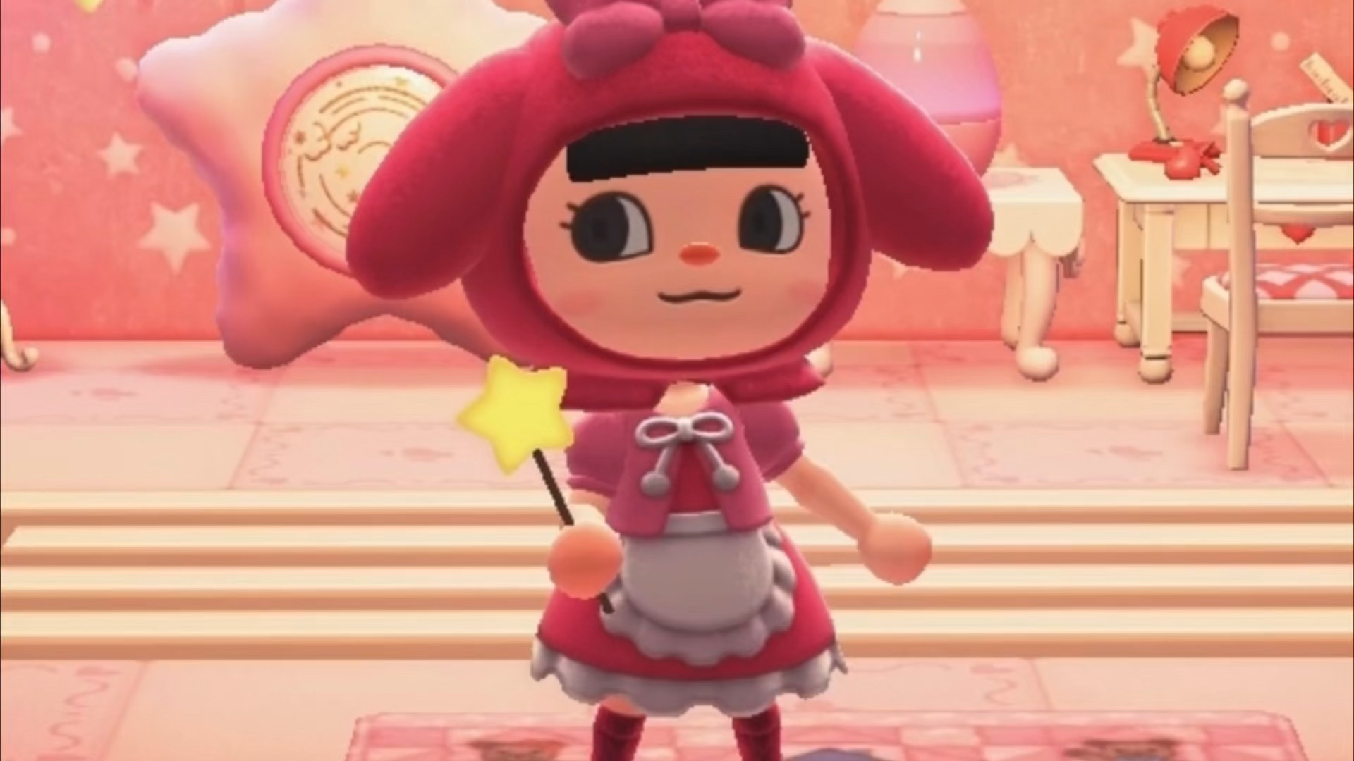 动森三丽鸥联动[微笑],自己剪辑了一个穿