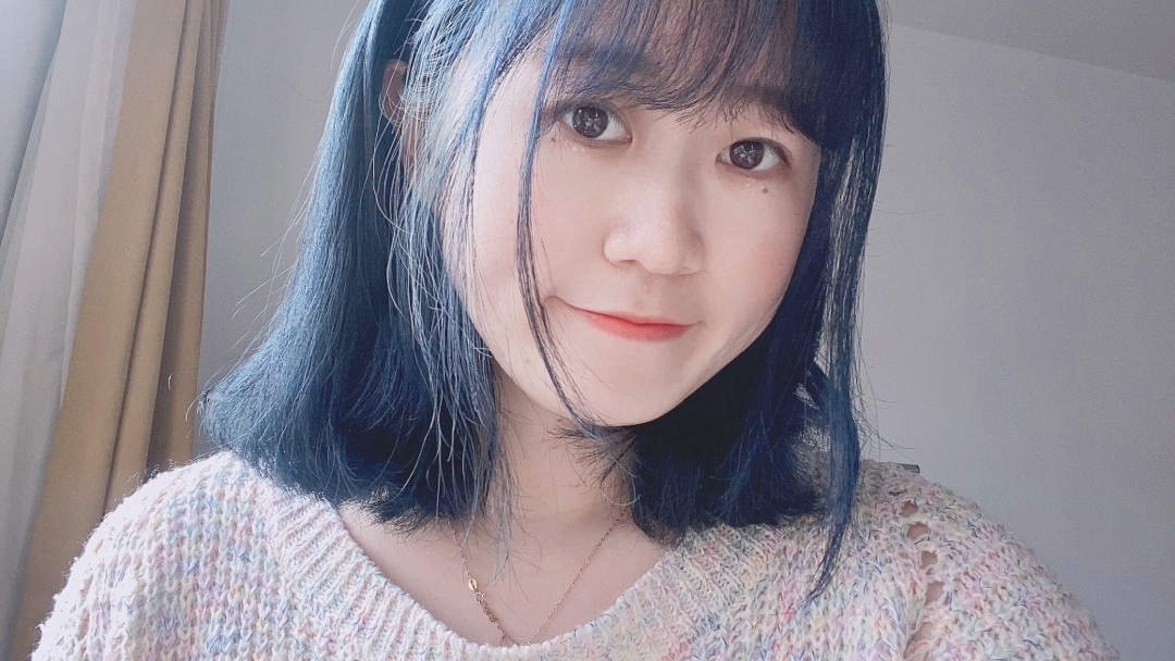 发型推荐蓝绿色