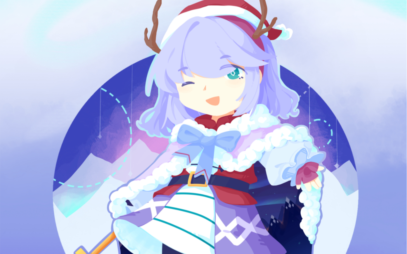 滚动的天空拟人驯鹿之礼唠嗑