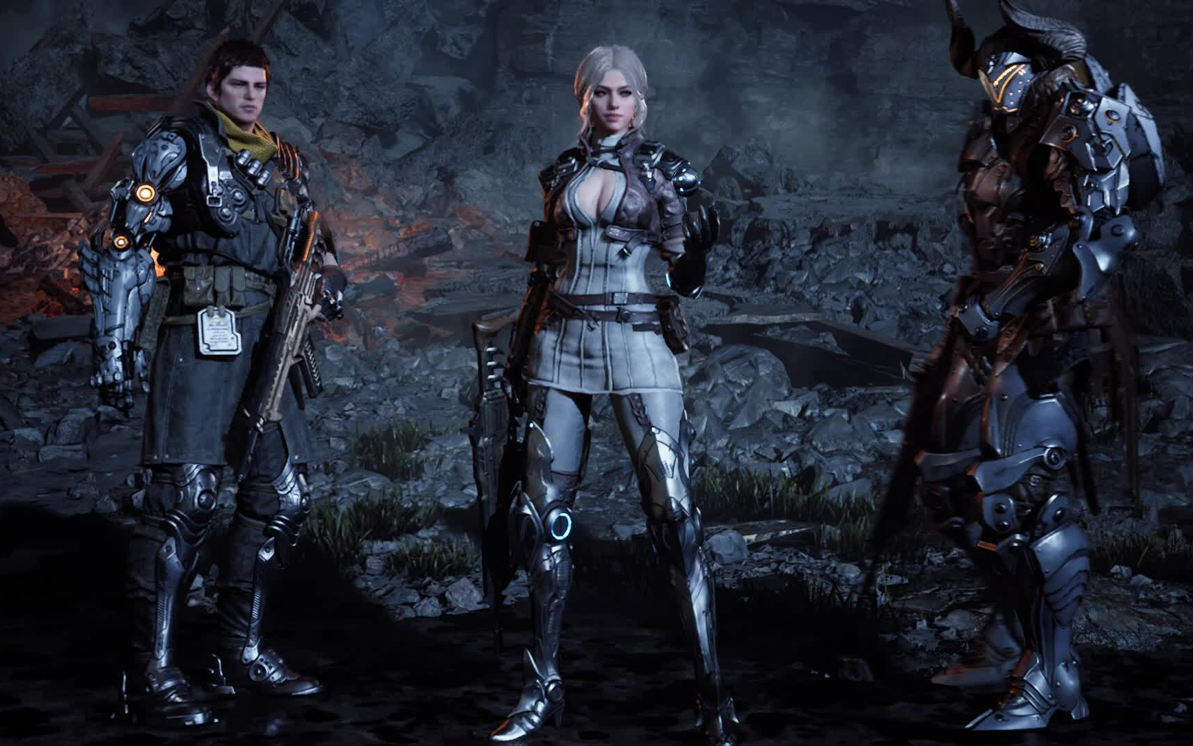 第一后裔 the first descendant steam beta m1 中画质 试玩