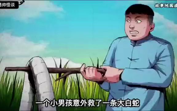 [图]保家仙之白蛇报恩 民间故事 悬疑 有声漫画 奇闻奇事