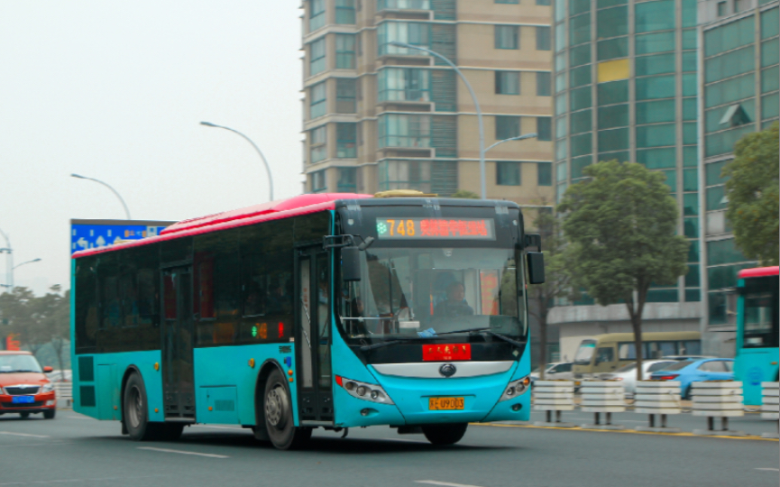 【运行实录】吴江公交 宇通客车 zk6105chevnpg21(h10) 睿控混合动力