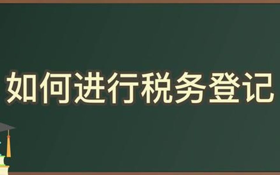 【税务攻略】公司应该怎么进行税务登记?哔哩哔哩bilibili