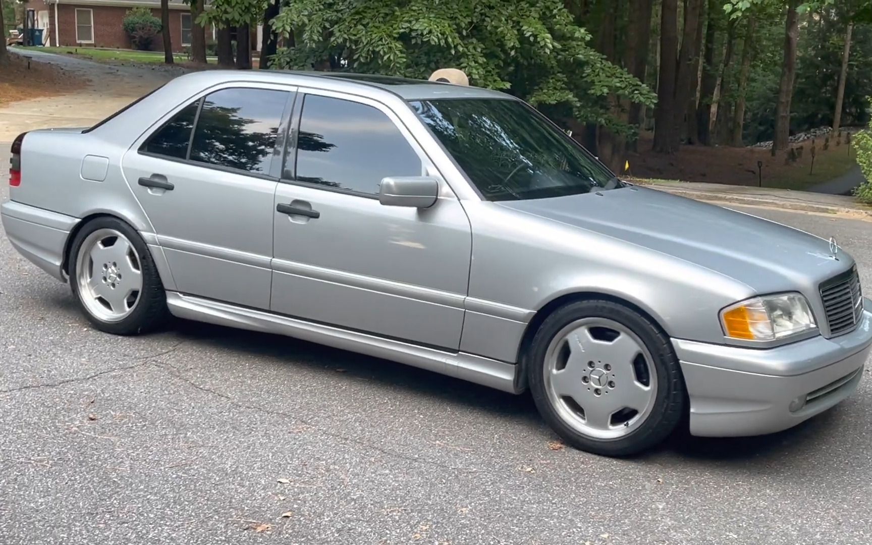 奔驰w202 c级 c43 amg 1998款 美国二手车