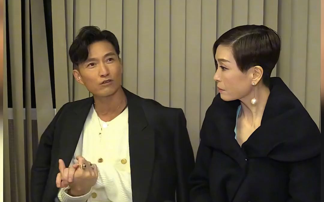 伍咏薇庆幸与#陈山聪重修姐弟情!#tvb #tvb港剧