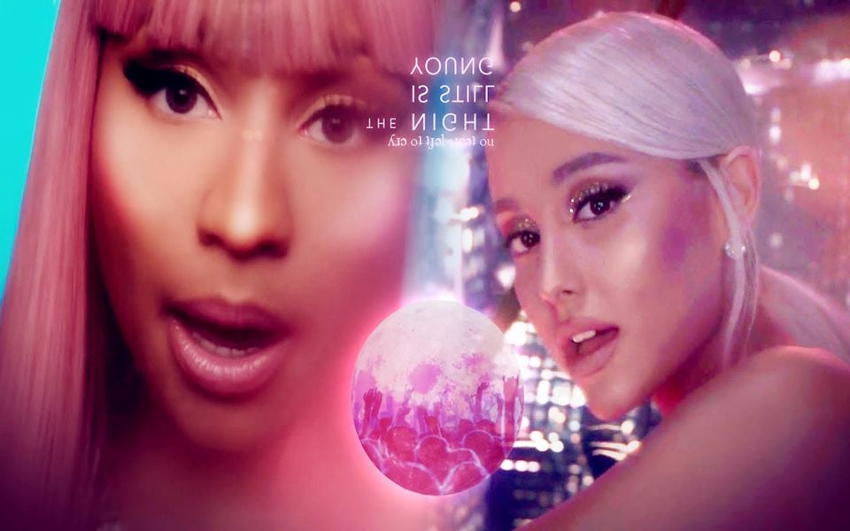 《no tears left in young night 》a妹ariana grande & 麻辣鸡nicki