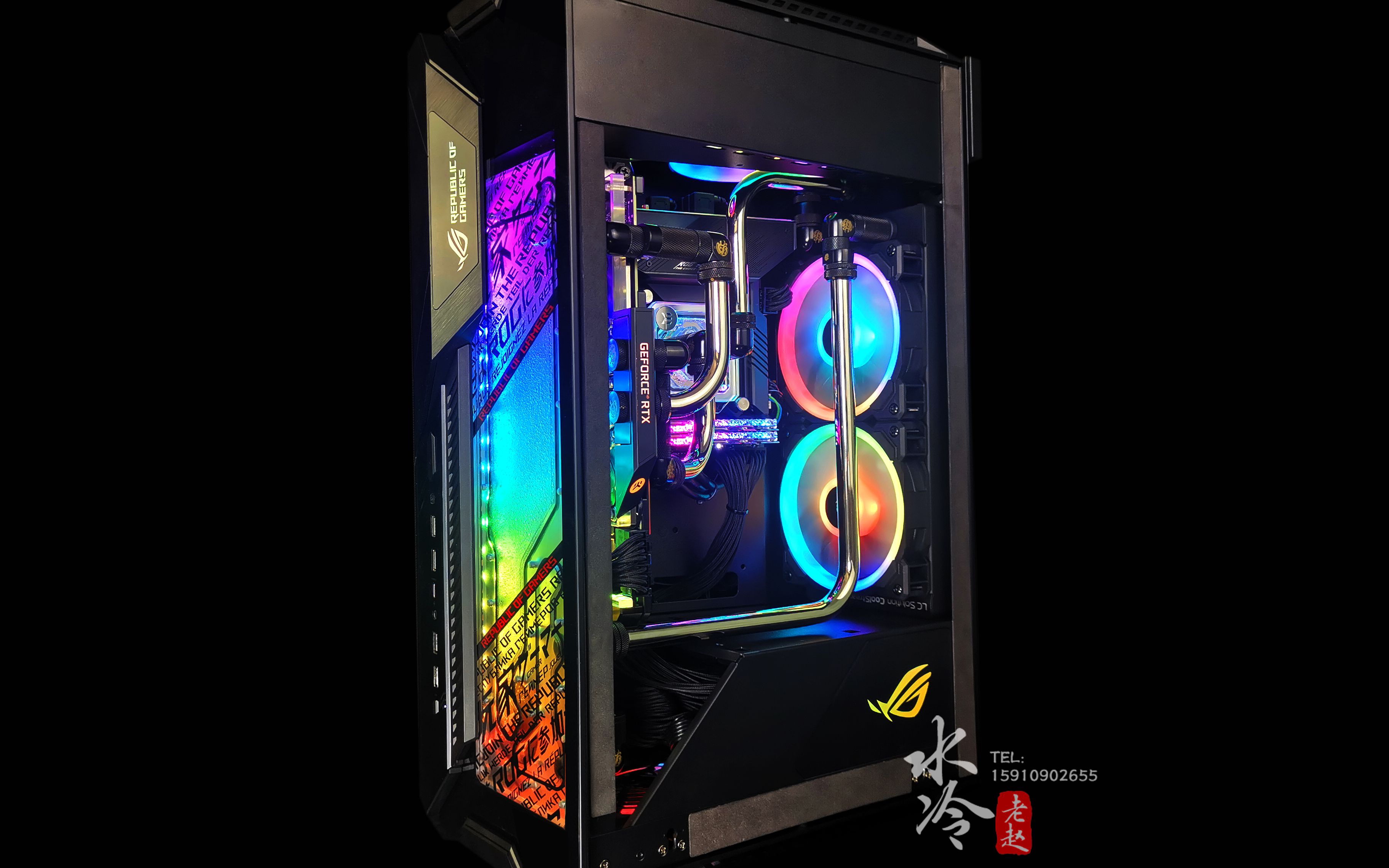 【北京水冷老赵】日常装机 华硕 ASUS ROG Z11机箱 水冷方案展示哔哩哔哩bilibili