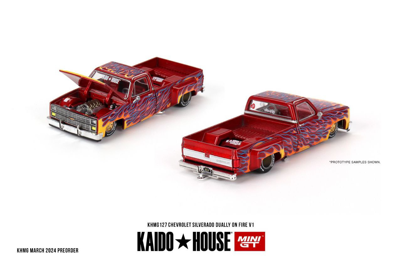 KAIDO HOUSE 即将出货 雪佛兰Silverado Dually on Fire V1哔哩哔哩bilibili