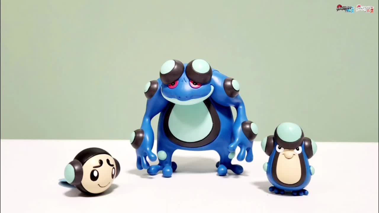 宝可梦比例世界全图鉴-蟾蜍王组(535-537)