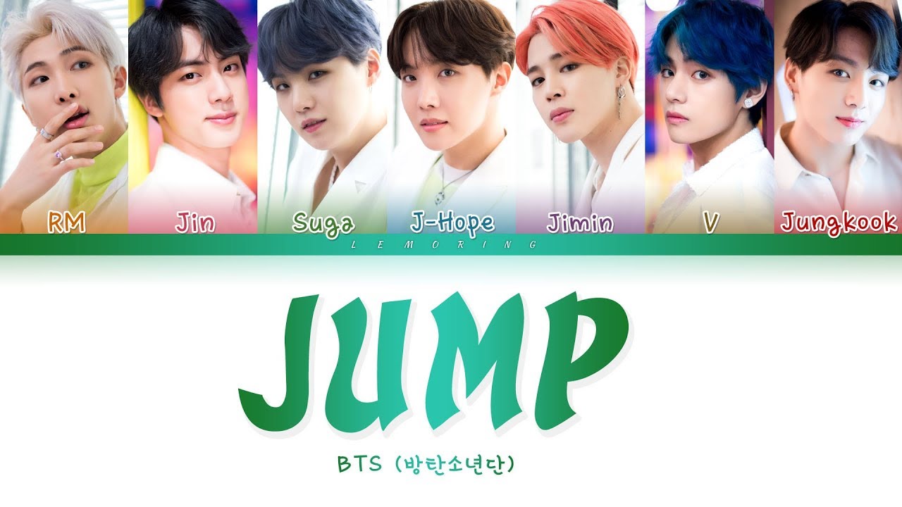 [图]【防弹少年团BTS】防弹少年团 - JUMP ( - JUMP) [Color Coded 歌词/Han/Rom/Eng/]