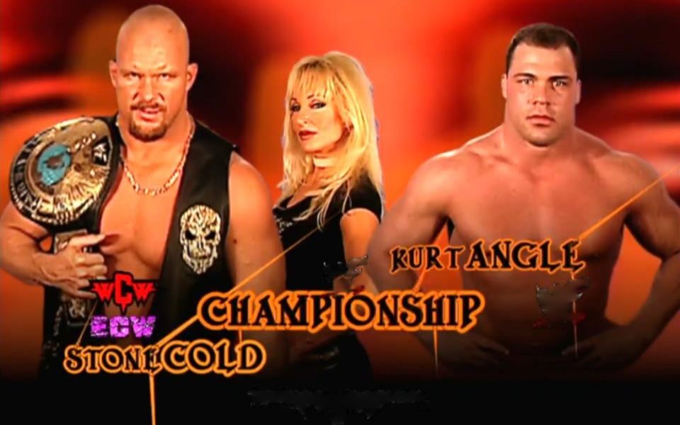 [图]2001 Unforgiven Steve Austin VS Kurt Angle 冠军赛