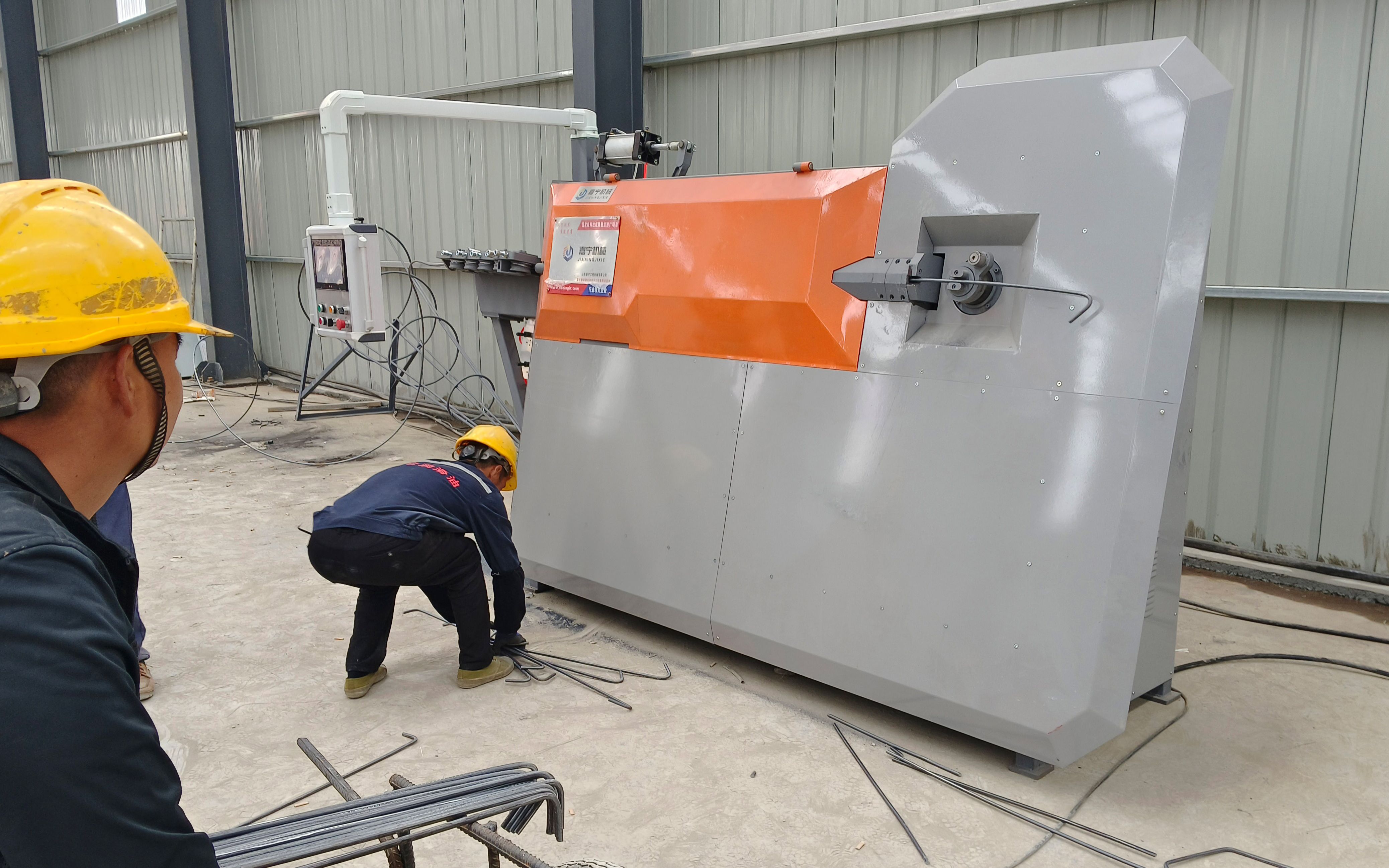 全自动数控弯箍机操作教程