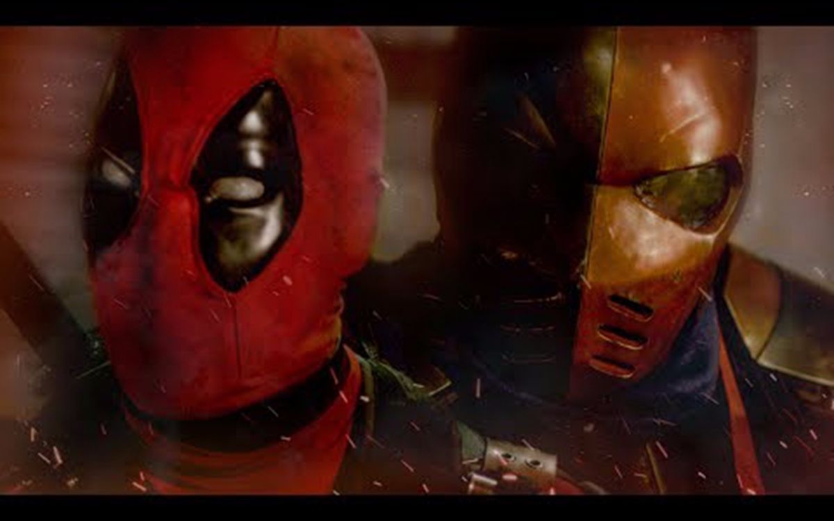 [图]【个人汉化】死侍VS丧钟【超能对决】（第24集）DEADPOOL vs DEATHSTROKE - Super Power Beat Down