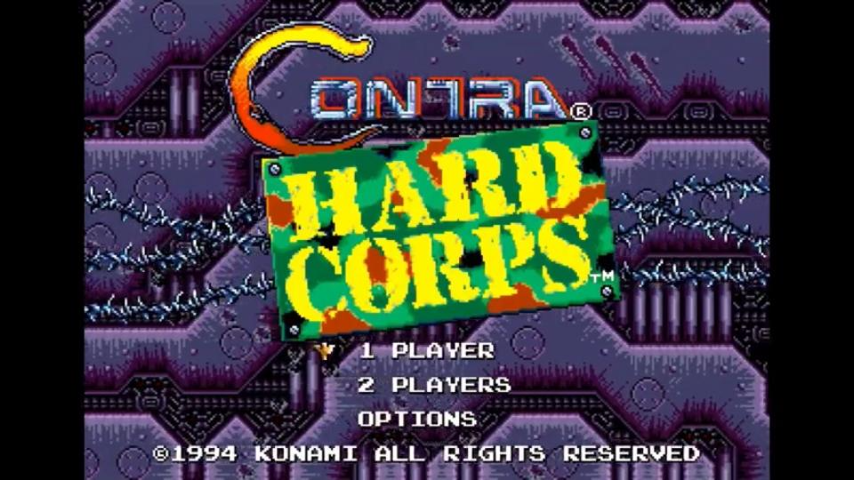 [图]魂斗罗：铁血兵团（Contra Hard Corps）全程高能 全BOSS战！contra 怀旧游戏