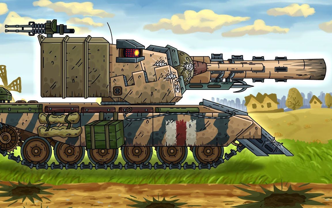 【坦克动画】fv4005-暗区突围-锅巴狗头-默认收藏夹-哔哩哔哩视频