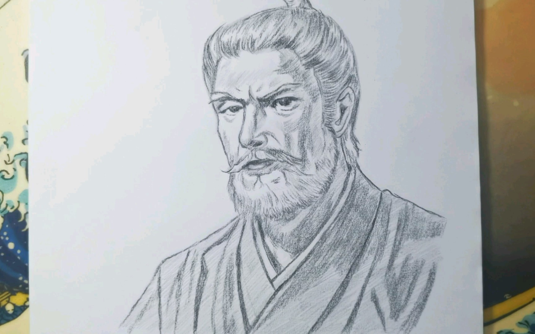 【铅笔绘日本战国】剑豪 伊藤一刀斋 信长之野望13天道