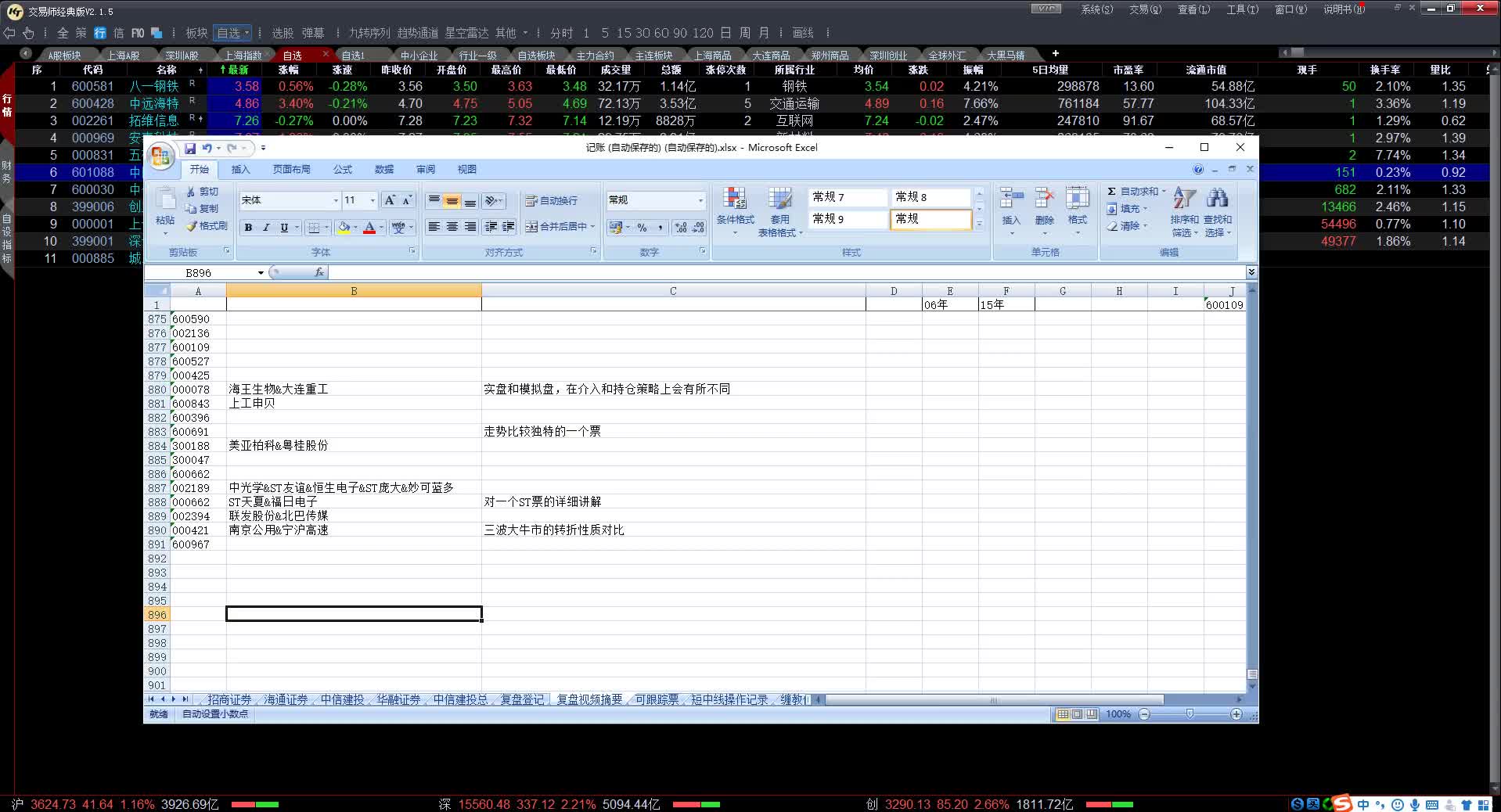 【缠论操盘】20210121:每日复盘600408ST安泰x264哔哩哔哩bilibili