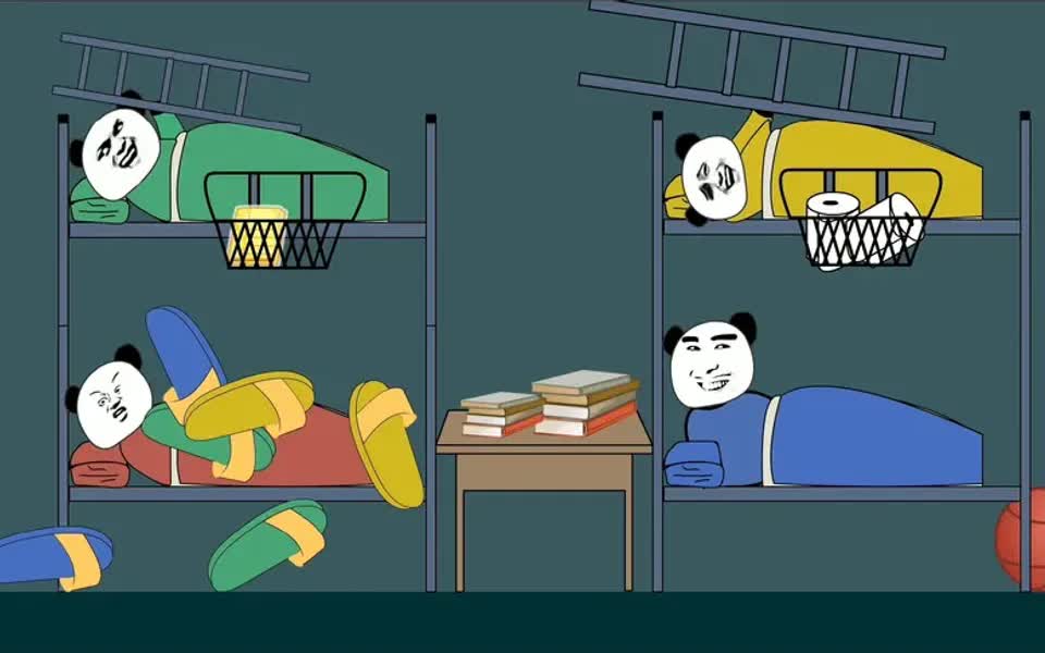 男生宿舍的夜生活之晚上谁关灯