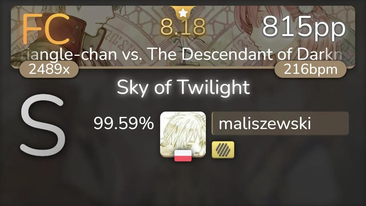 [图][8.18⭐] maliszewski | Ito Kanako - Sky of Twilight [Triangle-chan vs The] +HD 99