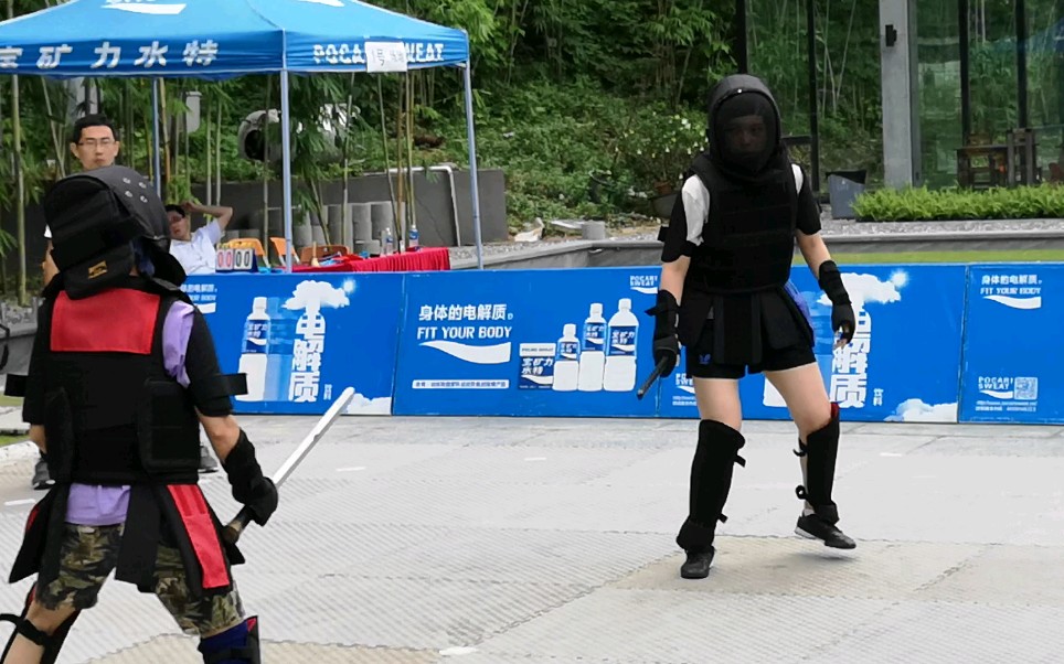 在烈日和骤雨下——健公书院2019年夏季短兵赛视频记录(部分)哔哩哔哩bilibili