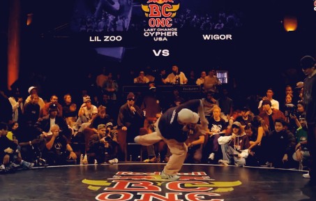 [图]【Red Bull BC One Last Chance Cypher】决赛 | Bboy Lil Zoo vs Bboy Wigor