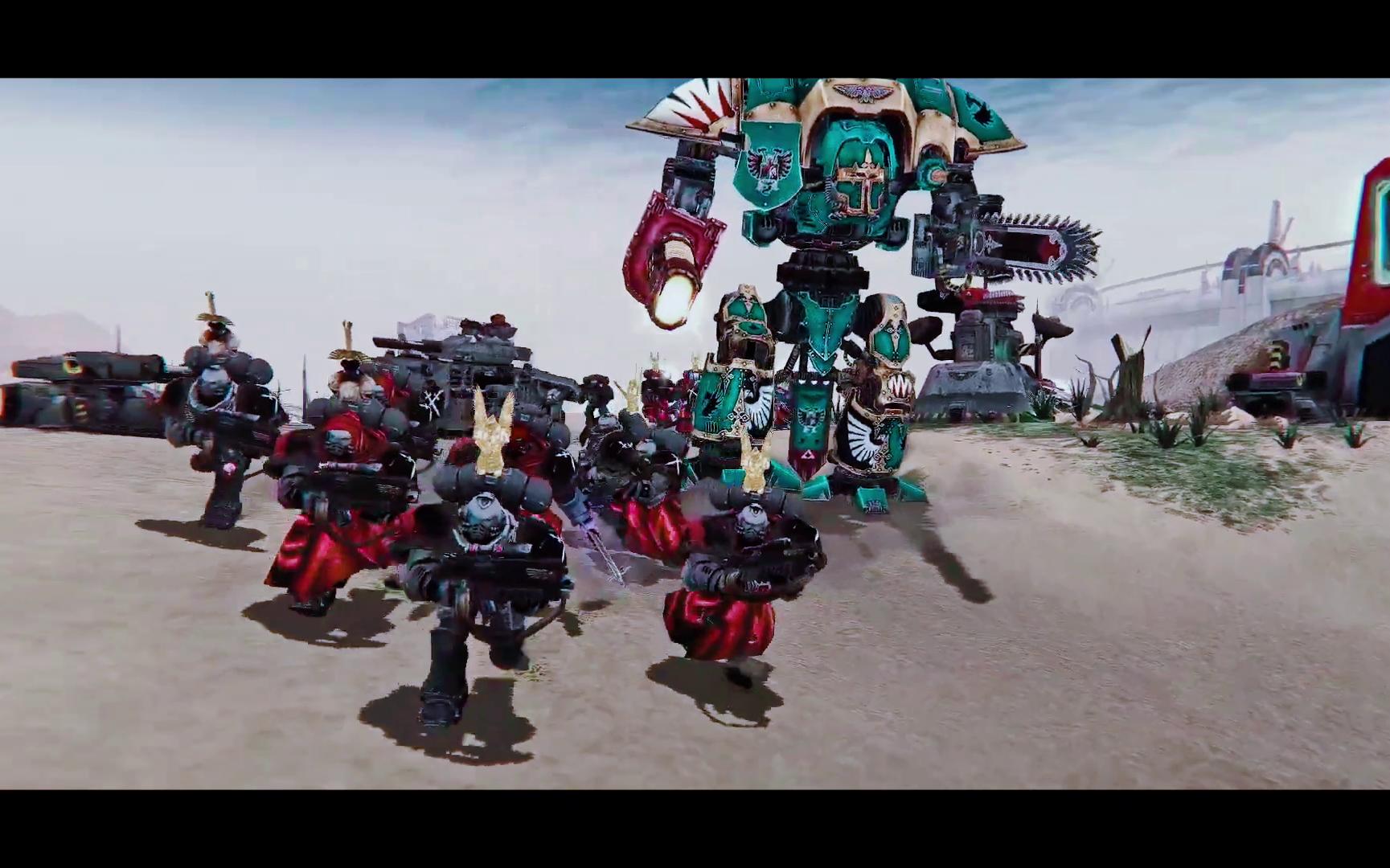 战锤40k忠诚方星际战士清理混沌叛军