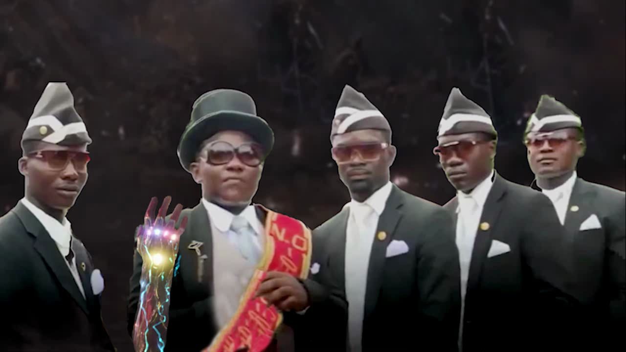 {黑人抬棺系列}初闻不识电音声,再听已是棺中人_哔哩哔哩 (゜-゜)つロ