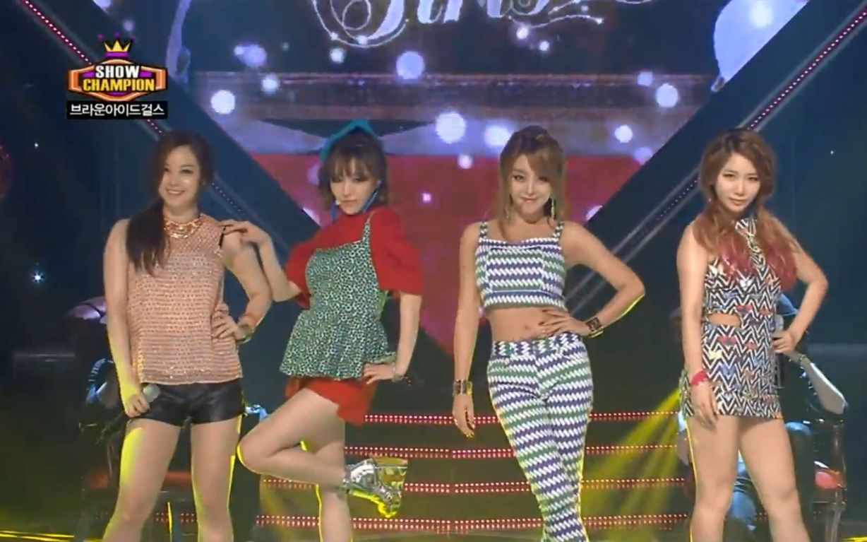 [图]Brown Eyed Girls 歌曲燃爆现场