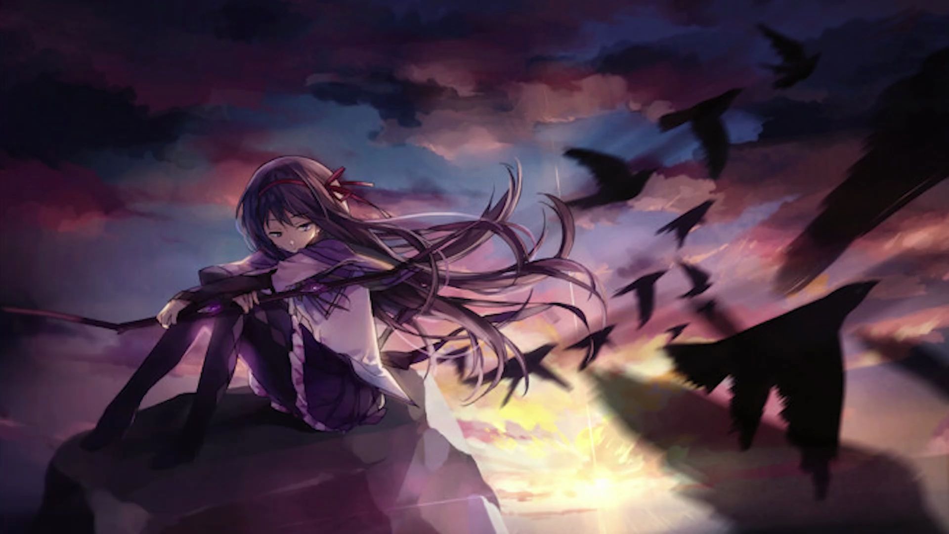 魔法少女小圆k小焰amv黑暗的童话已无法重来的命运フレイム99オブレ