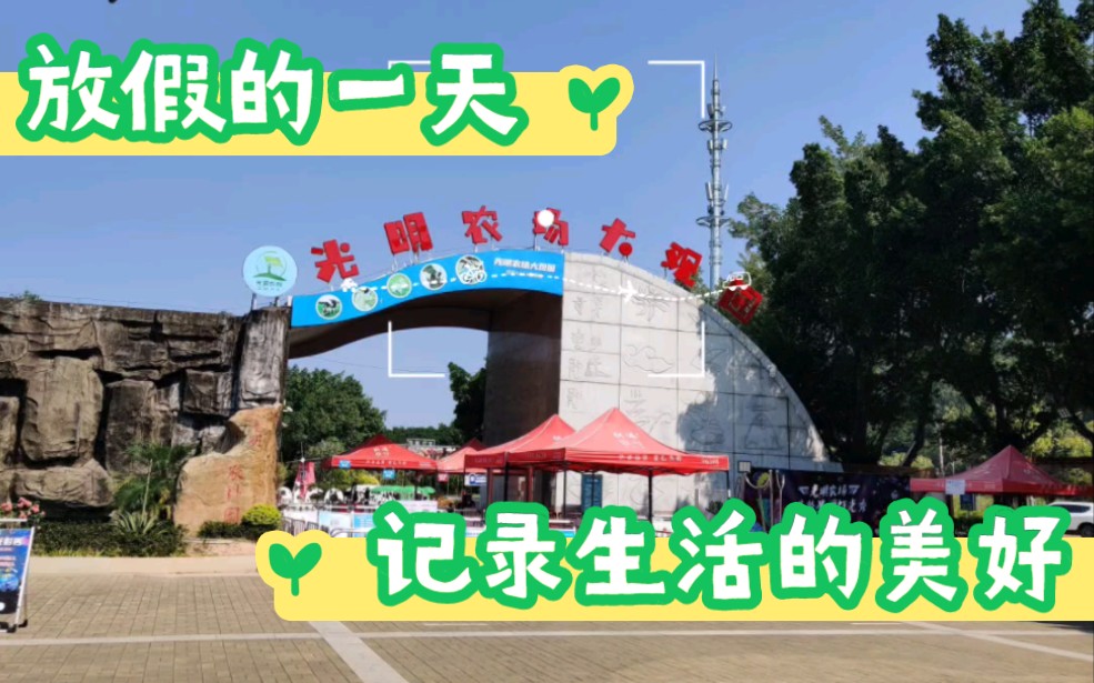 【散心好去处】光明农场大观园游记,一起亲亲大自然