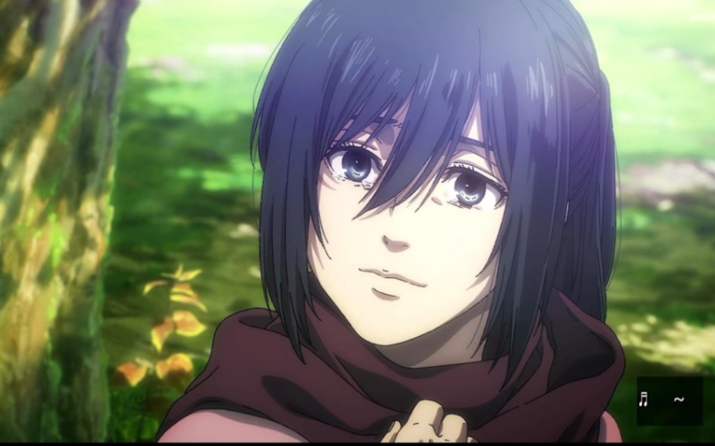 进击的巨人最终季完结篇后半篇:三笠登上了远处的那座山,在艾伦的坟前