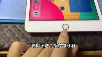 ipadmini5屏幕出线，换上原装屏，效果拉满