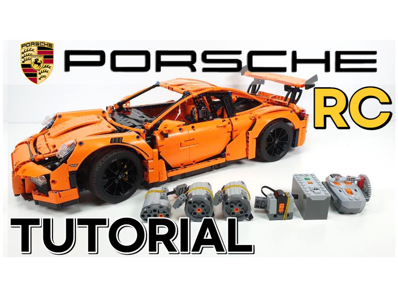 【rb】moc-47254 42056 porsche 911 rc mod-1【brickyourdream】