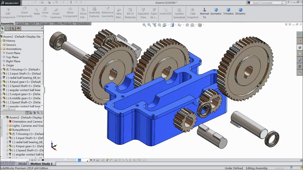 solidworks直齿变速器建模【学好英语很重要啊】