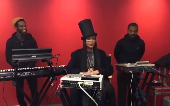 [图]Erykah Badu Performs For The New York Times