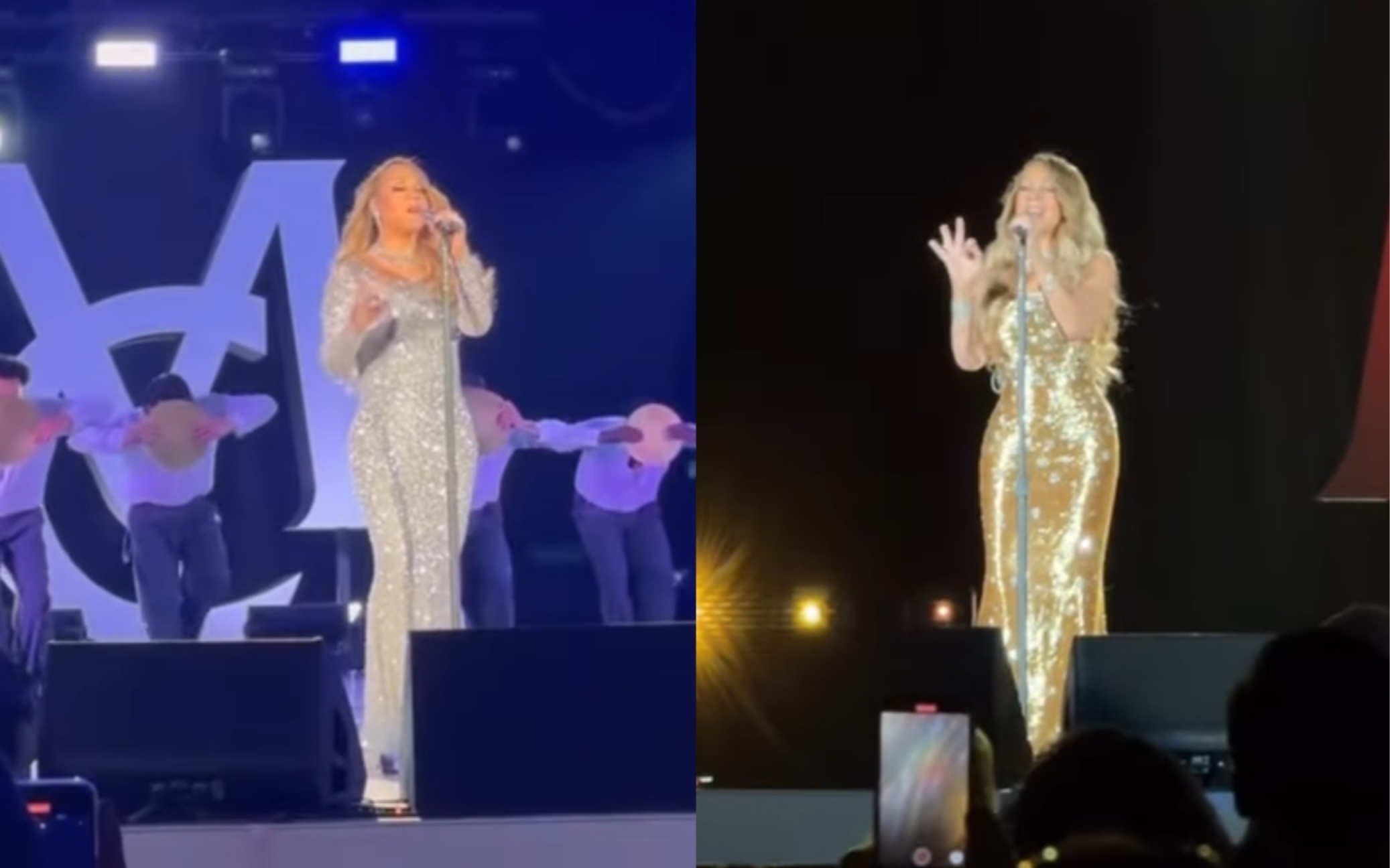 [图]前排超清全场！Mariah carey2024首场 阿布扎比音乐节