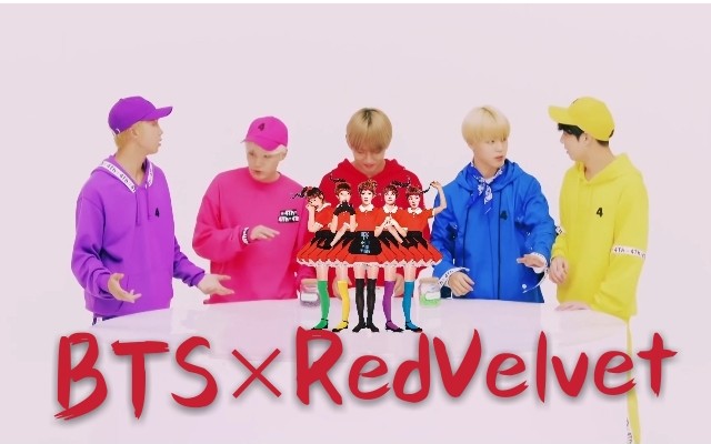 纯属脑洞btsredvelvet故事向混剪伪剪辑