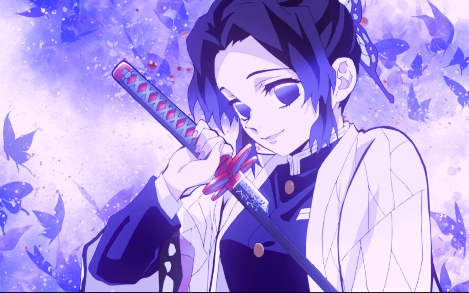 蝴蝶忍以温柔的面具掩饰内心的愤怒