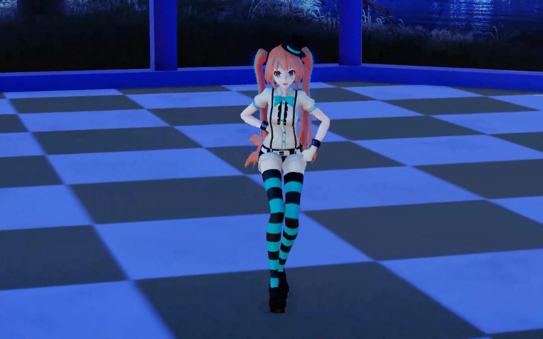 [miku]mmd_嗶哩嗶哩 (゜-゜)つロ 乾杯~-bilibili