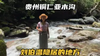 Download Video: 走进贵州铜仁亚木沟，刘伯温隐居的地方，果然是山清水秀