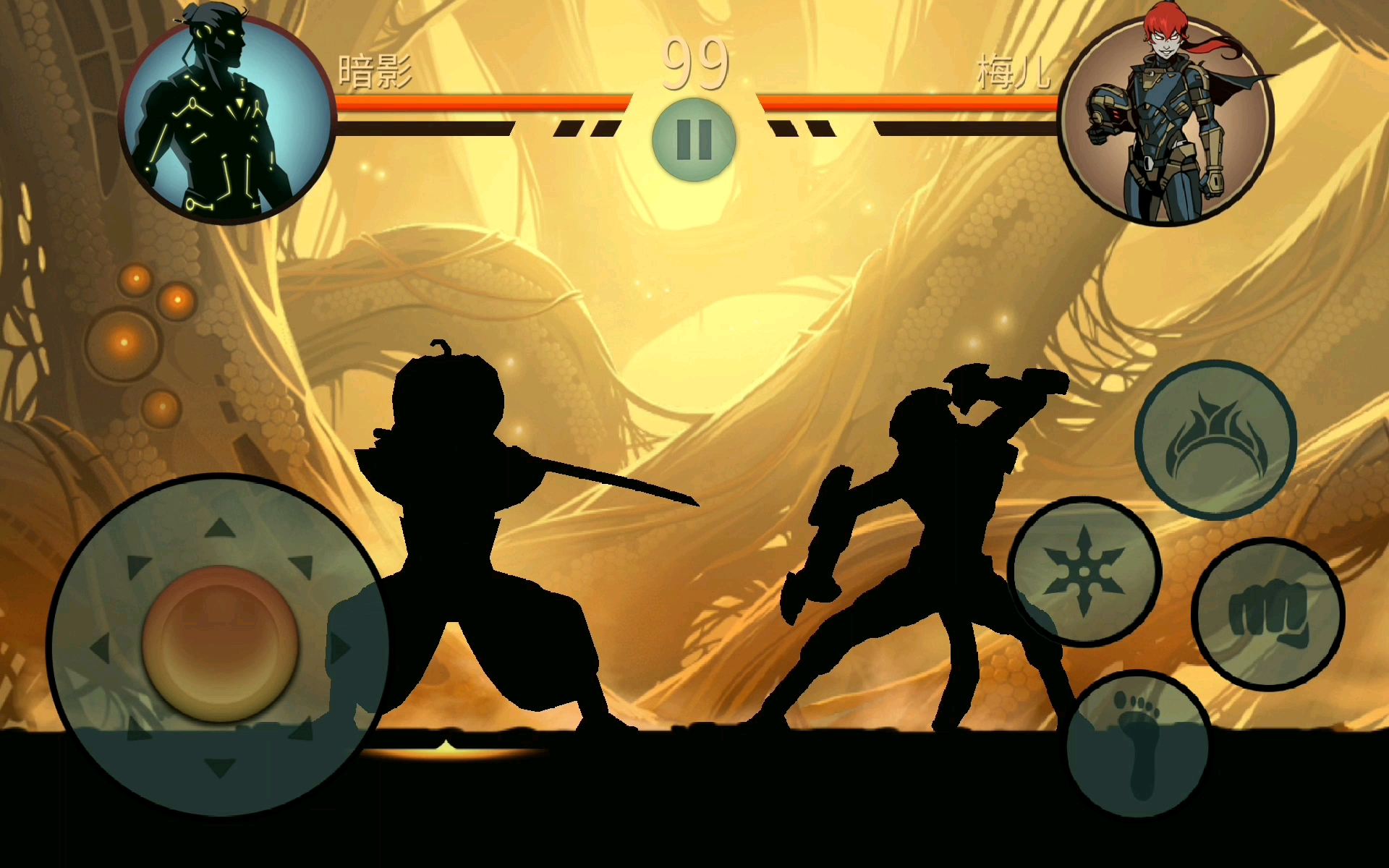 就你叫梅儿啊?敢不敢跟我比划比划.啊?