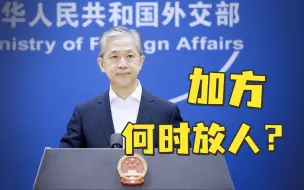 Download Video: 孟晚舟被加拿大无理拘押1000天，外交部表态