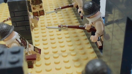 国产乐高一八佰故事场景