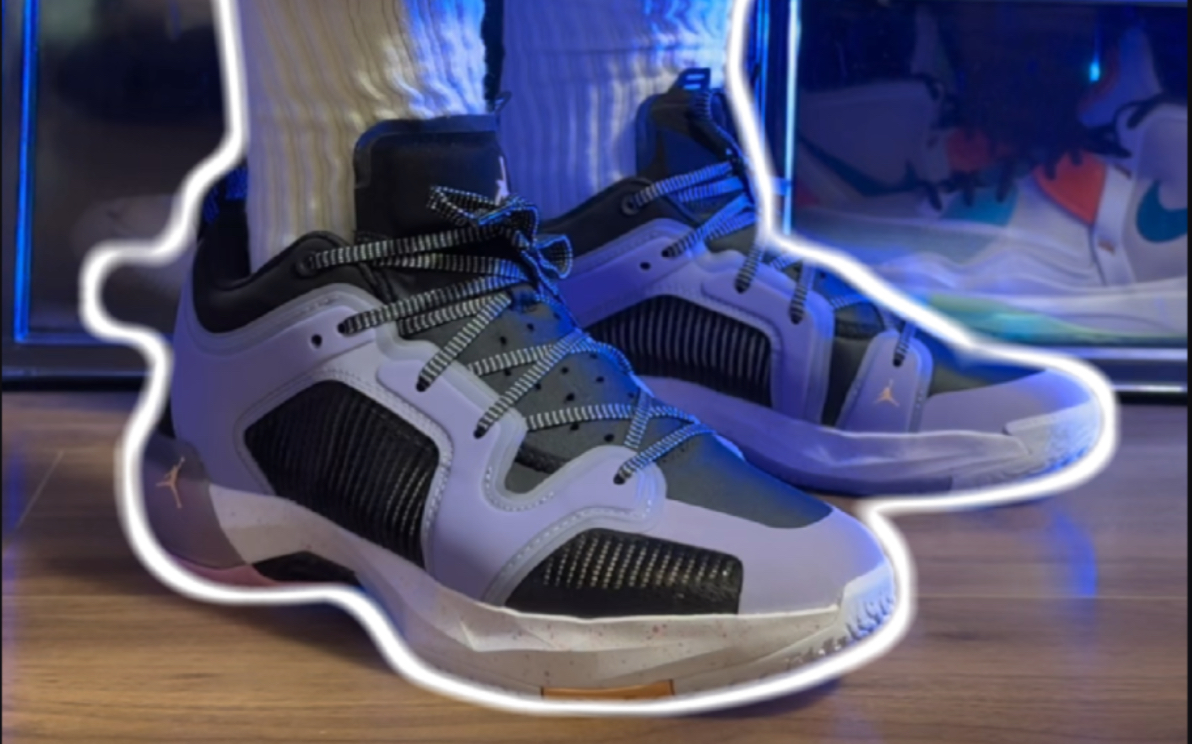 air jordan 37 low 日落东单 # niko鞋评